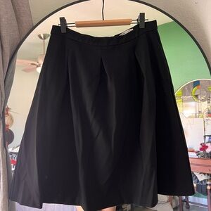 Search for Sanity Classic Black A-Line Skirt